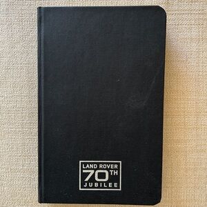 Land Rover Range Rover 70th Jubilee Limited Edition notebook writing journal